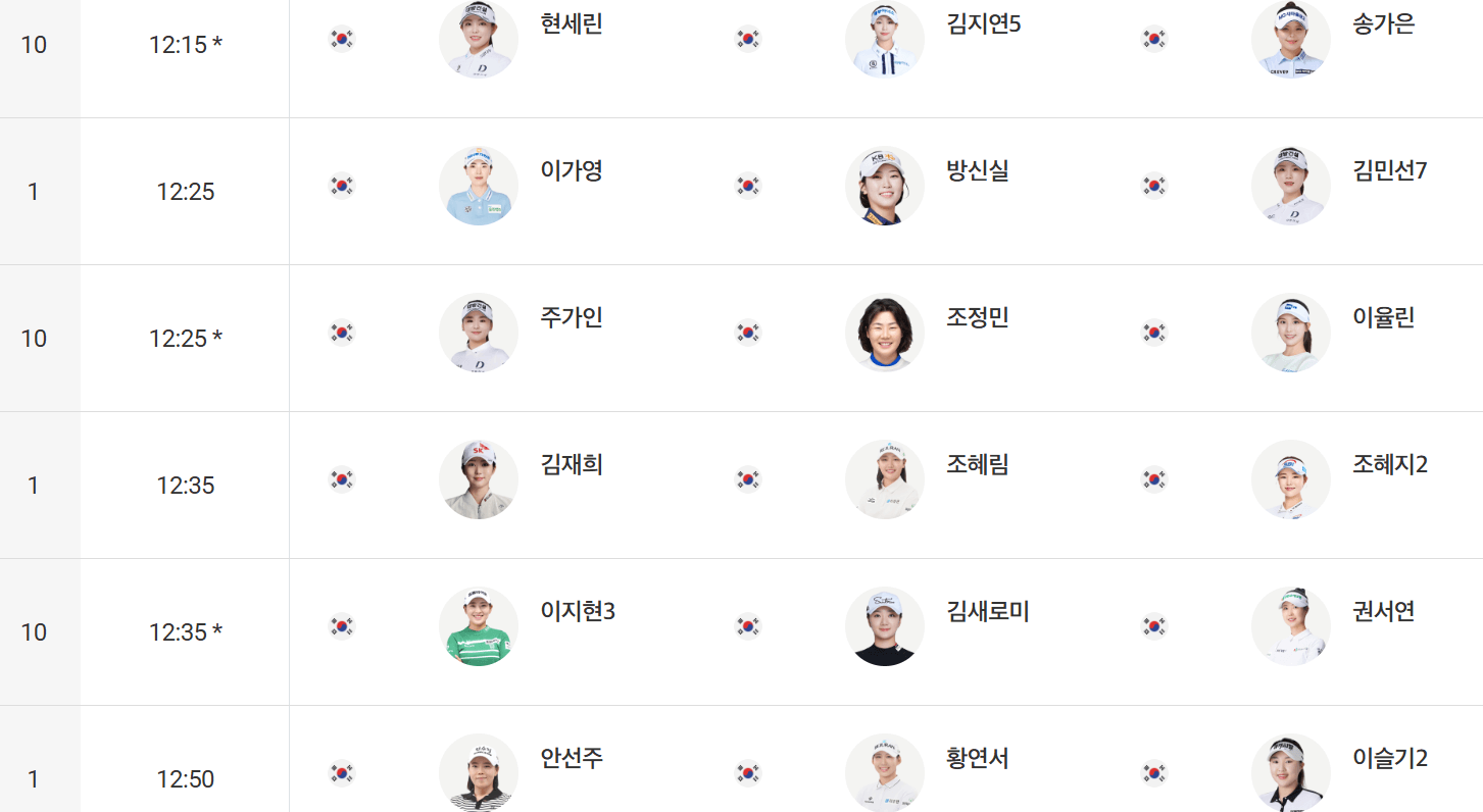 2025 KLPGA 맥콜 · 모나 용평 오픈 총정리|무료 티켓·주차장·조편성·관전포인트까지