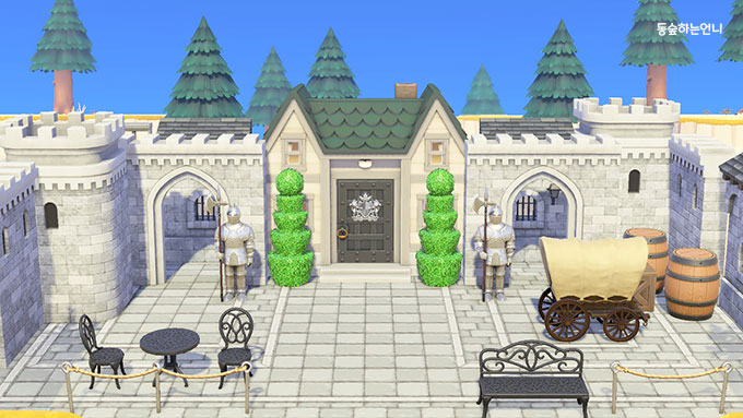 동숲 - 금끼오 별장만들기