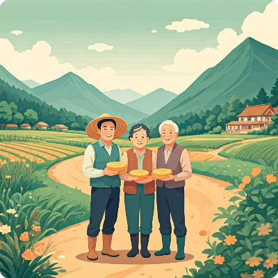 정선군 농어촌 기본소득 이미지