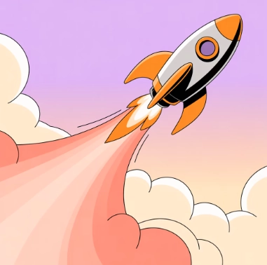 메타버스 시대의 기회 포착 - 로켓 예시 이미지