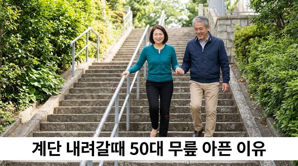 50대 계단 내려 갈 때 무릎 아픈 이유