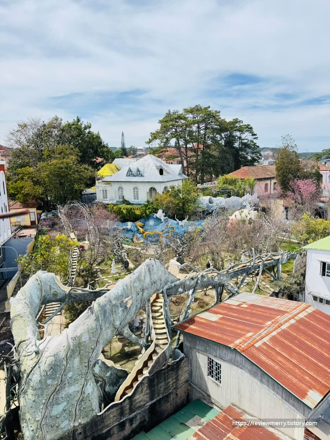 위에서 본 풍경