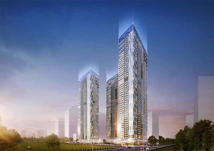 여의도 공작아파트 투시도