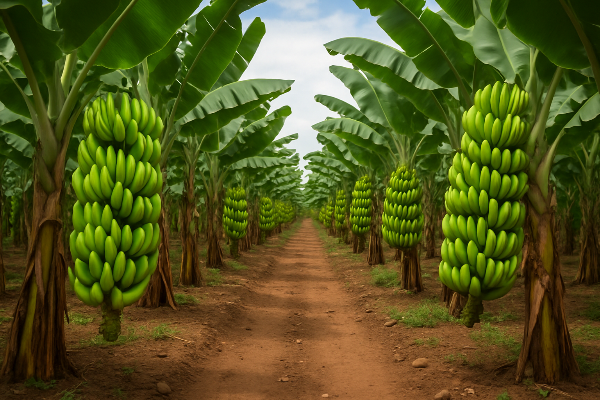 바나나 농장 사진