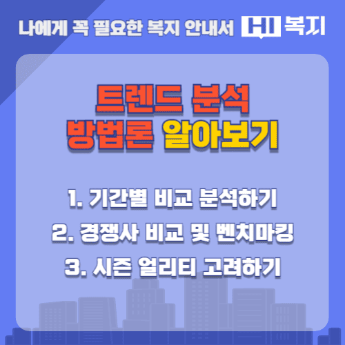 트렌드 분석 방법론 알아보기