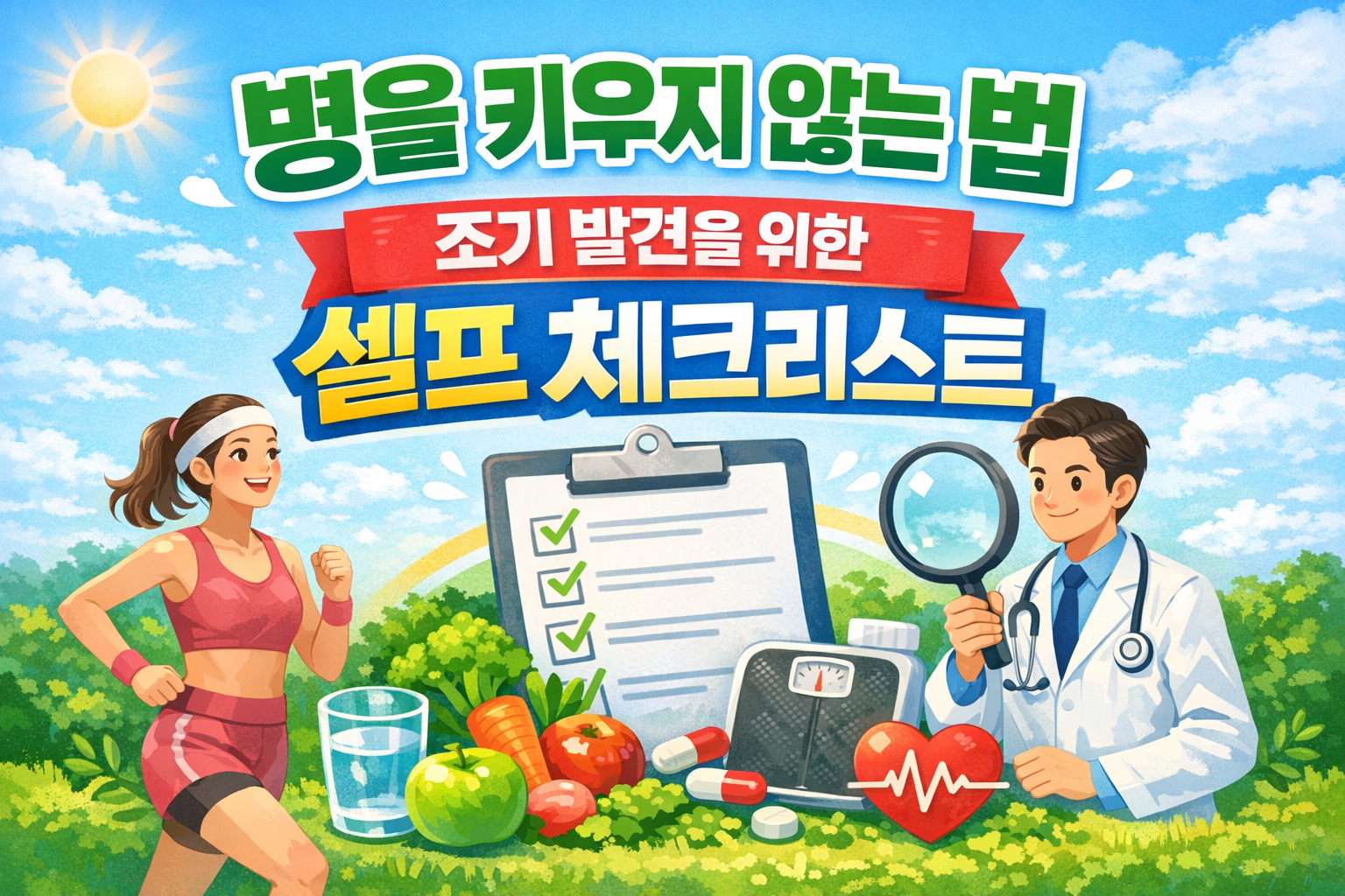 병을 키우지 않는 법