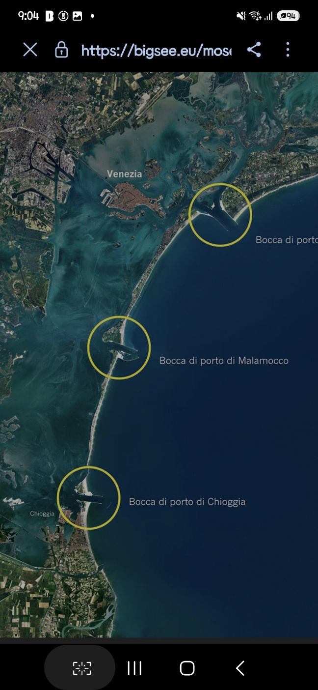 베네치아의 3개 수문