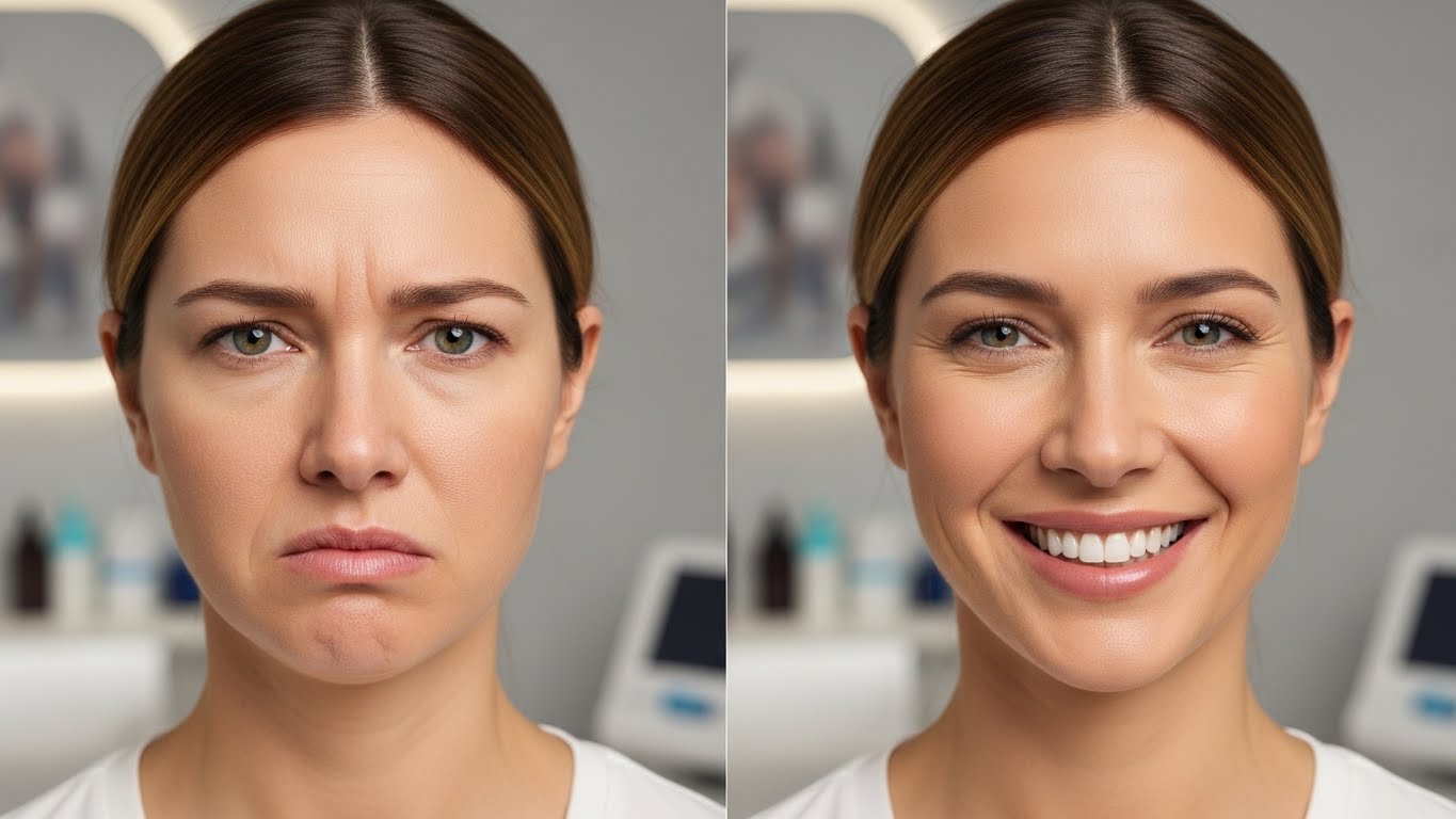 체형교정, 자세교정, 입꼬리비대칭