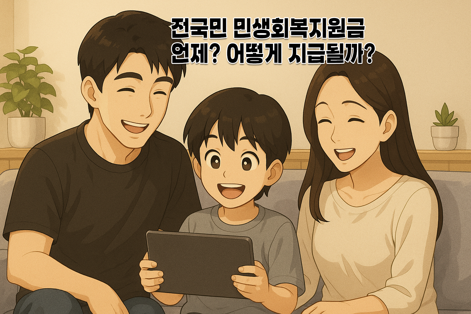전국민 민생회복지원금 25만원, 언제? 어떻게 지급될까?