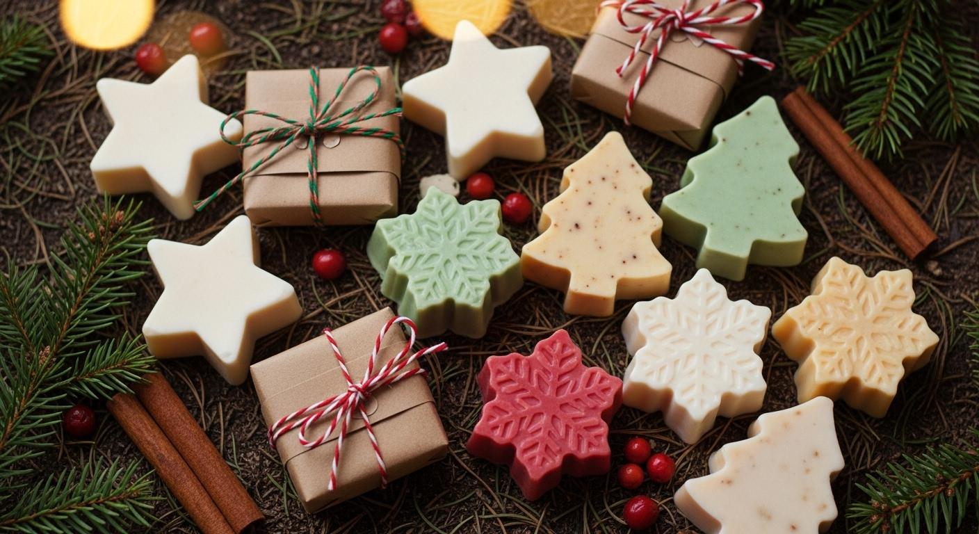 크리스마스선물 비누