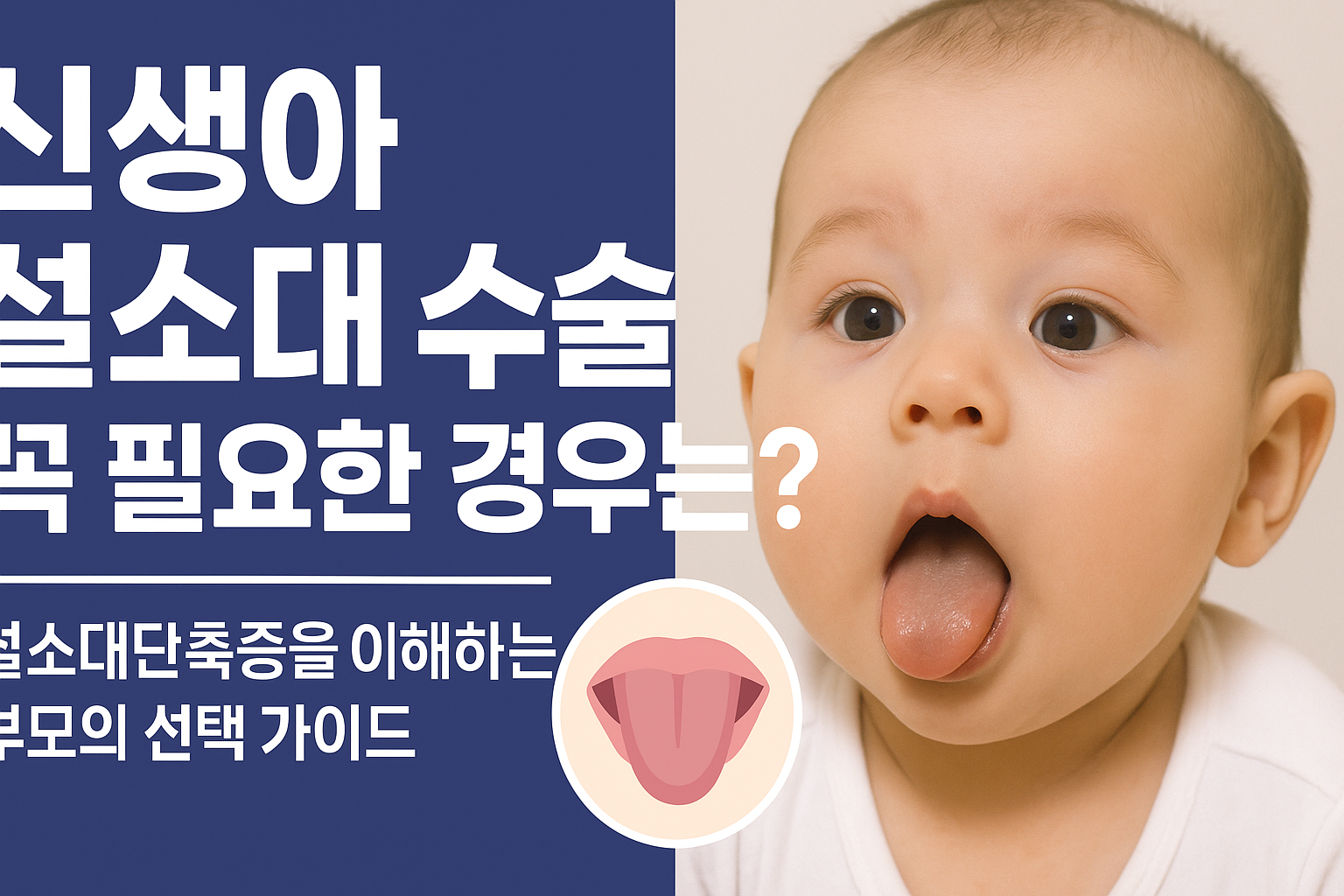 설소대수술