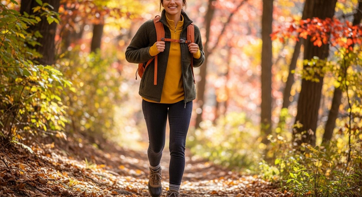 가을 등산 코디