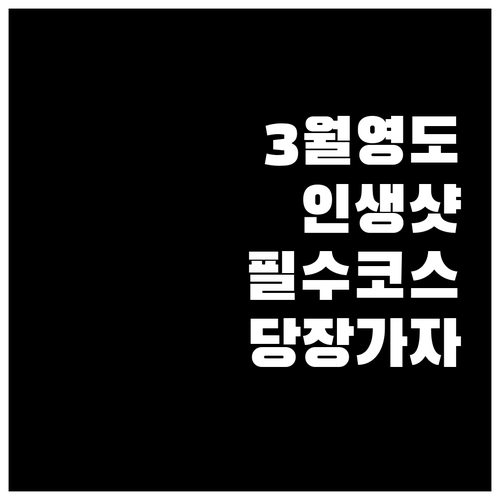흰여울문화마을부터 절영해안산책로까지 ..