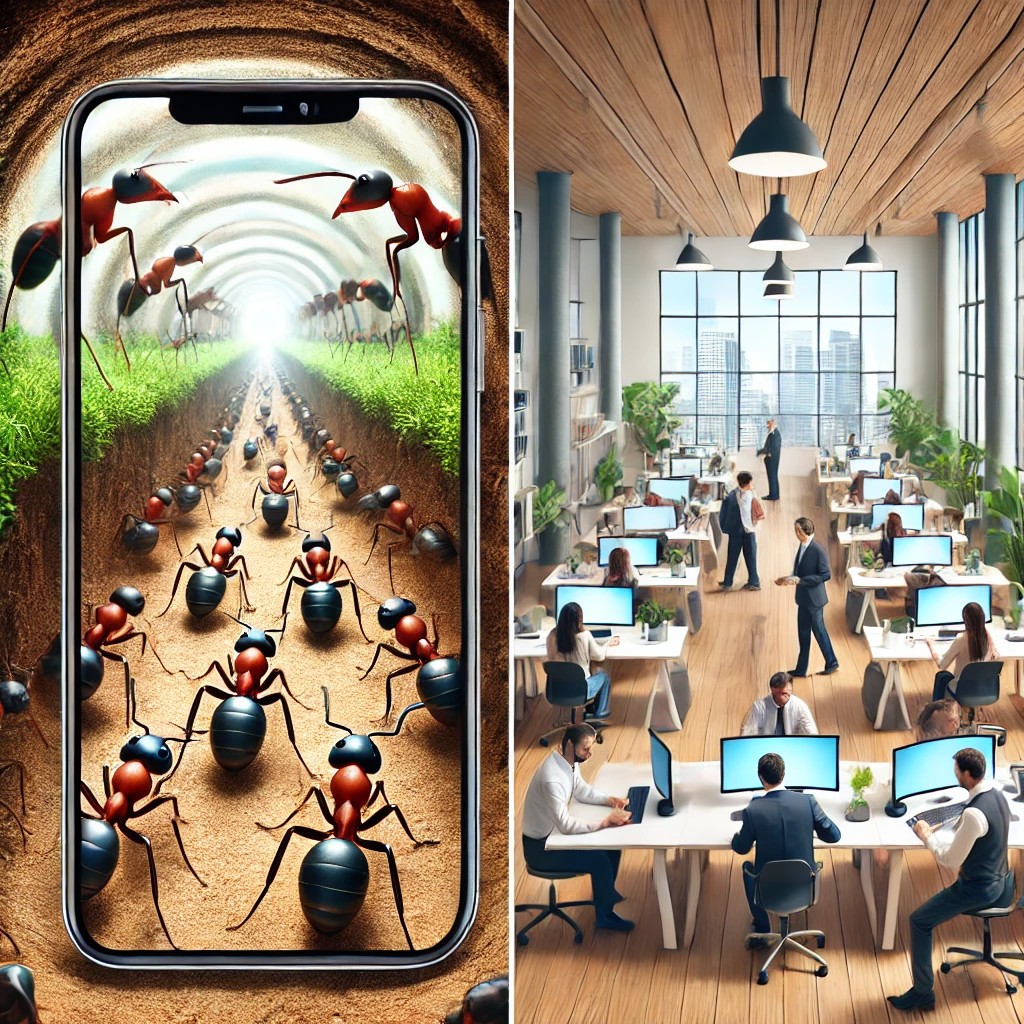 개미 사회를 통해 본 인간 조직문화