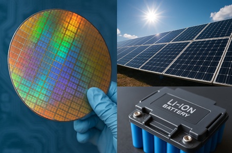 미중 관세 재협상과 반도체, 태양광, 배터리 산업 영향 관련 이미지