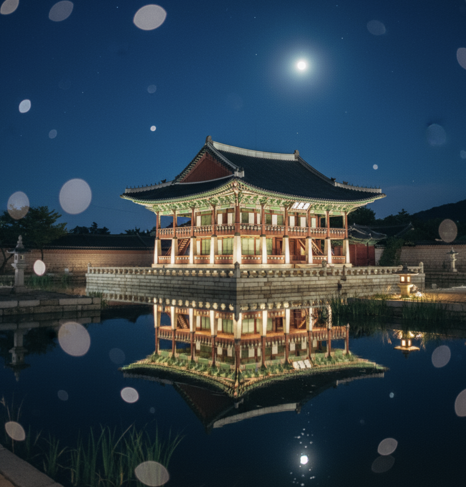 밤의 진짜 주인공&amp;#44; 경회루의 재탄생