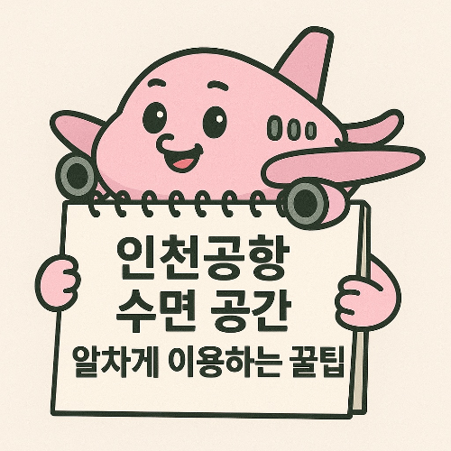 인천공항 수면공간 이용방법