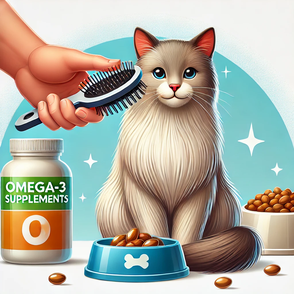 고양이의 피부 건강과 털 관리법