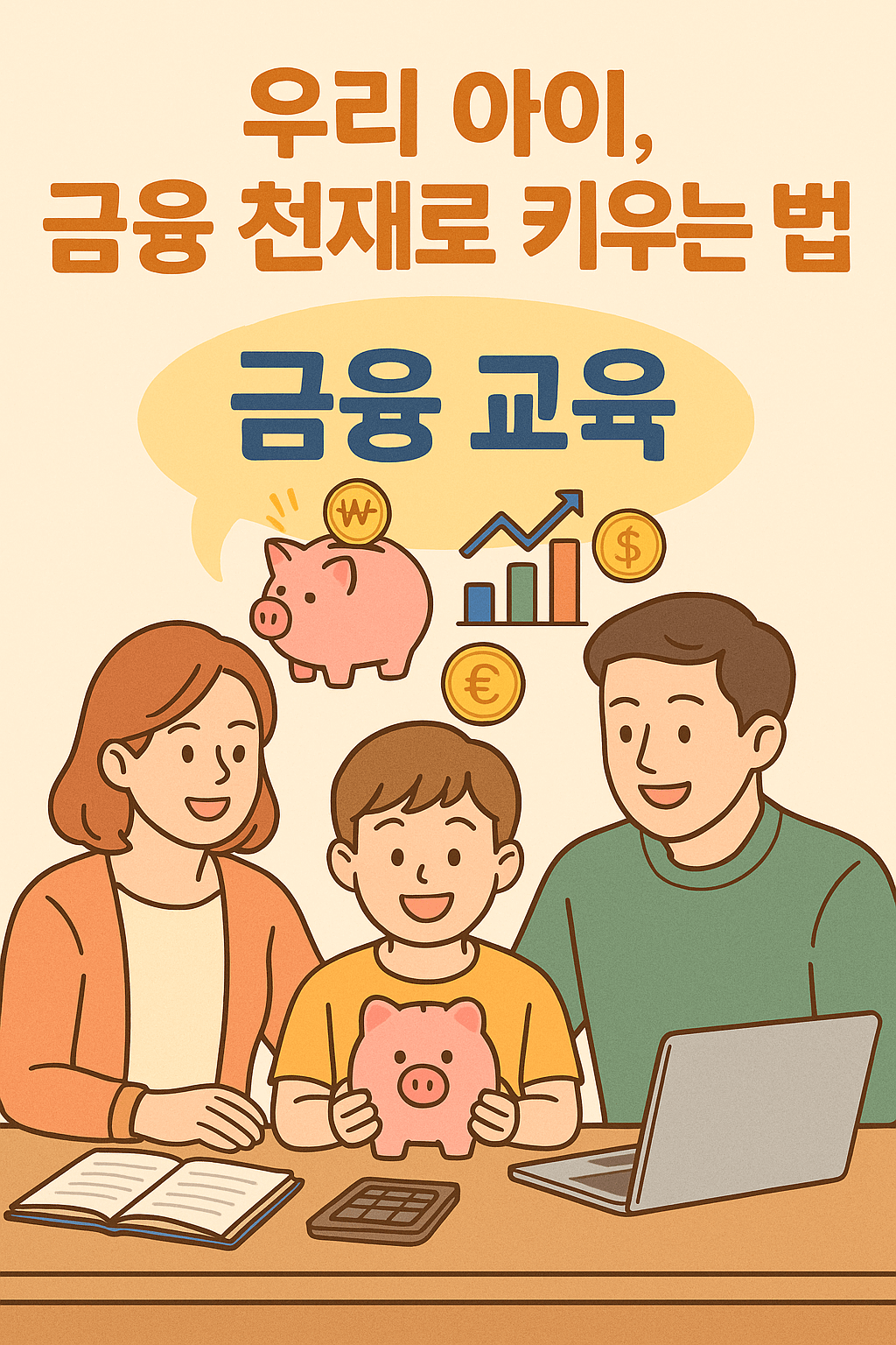 「우리 아이 금융 IQ 높이기」 집에서 시작하기!