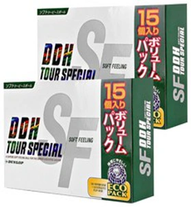 던롭 DDH 소프트필링 III 골프공 2피스 15p&#44; 화이트&#44; 2개