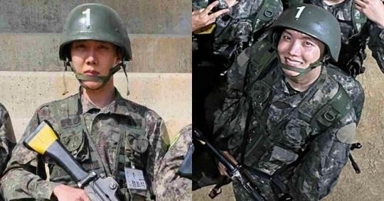 제이홉군복무사진