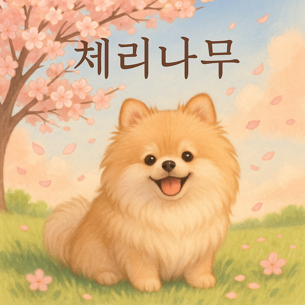 #체리나무#6월의탄생목#탄생목