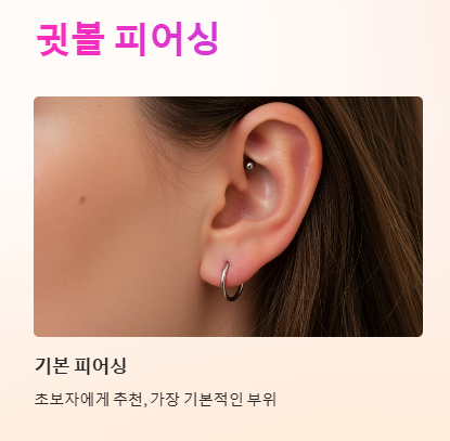 홍대 피어싱 스텔라피어싱