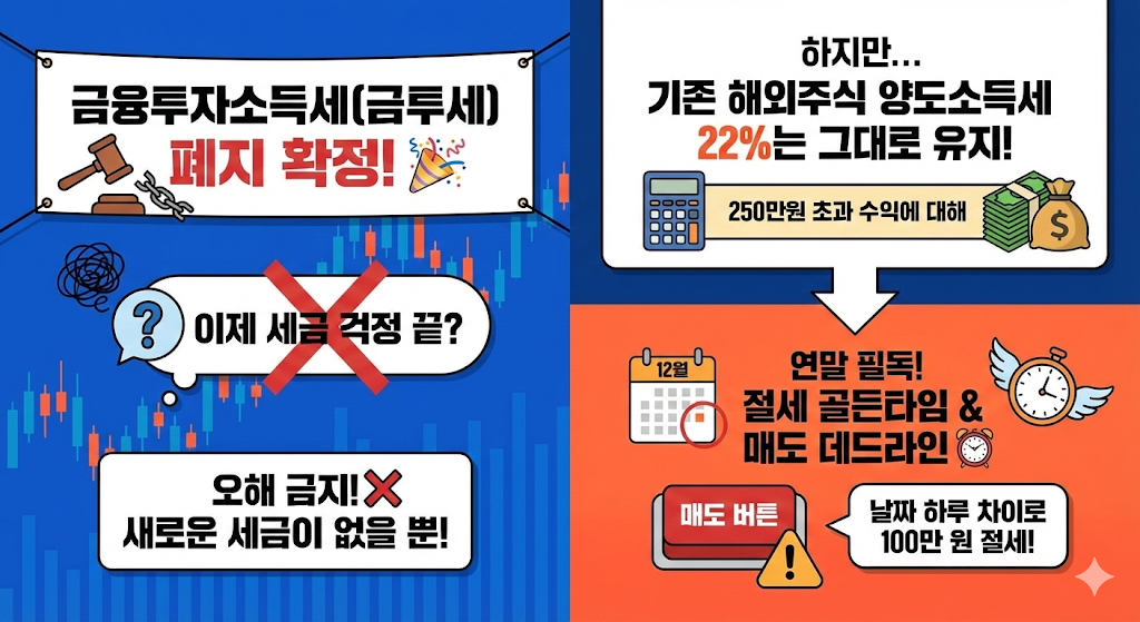 금융투자소득세 폐지
