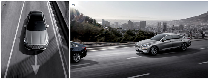 기아 K8 차로유지기능