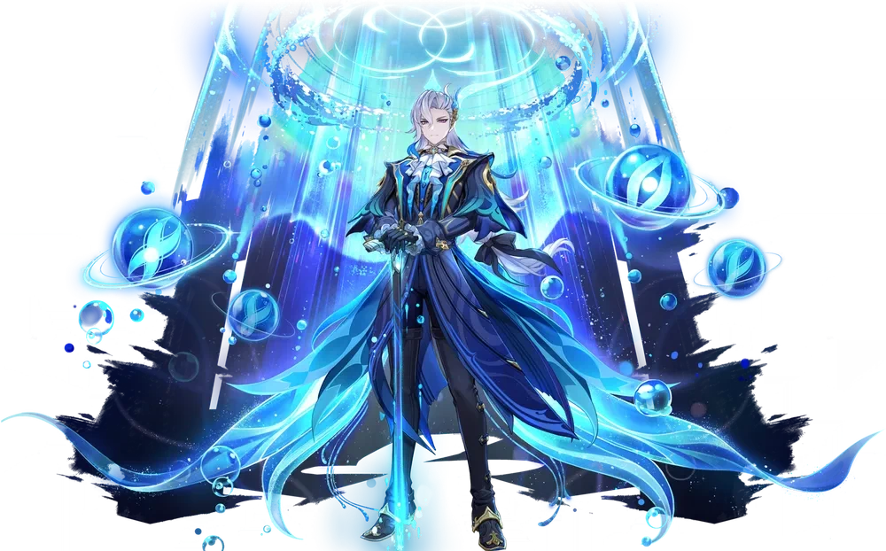 [원신] 느비예트, 물의 용왕! 성유물/무기/특성/육성법