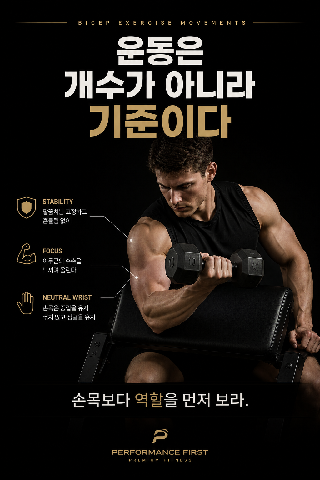 운동은 개수가 아니라 기준이다