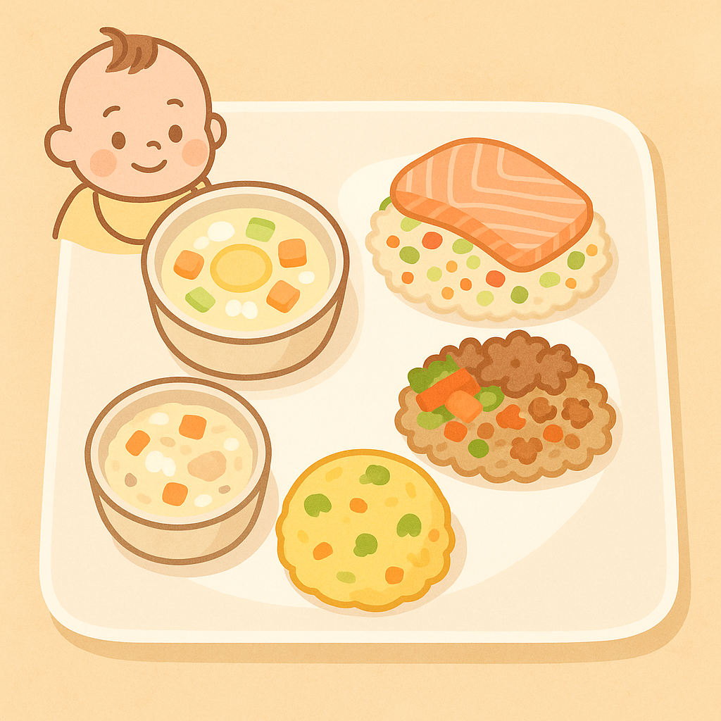 아기 완료기 이유식 저녁메뉴 식단