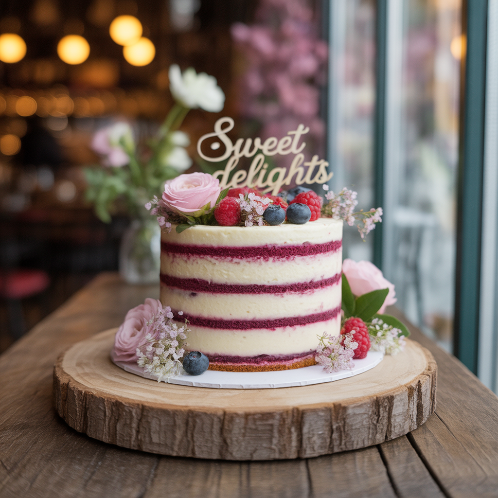 SNS에서 핫한 수제 케이크 맛집