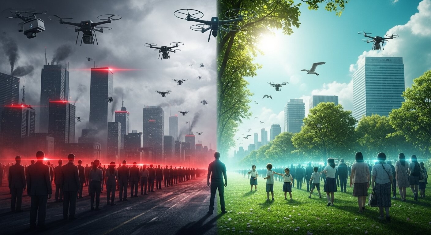 디스토피아 vs 유토피아 차이 관련 사진