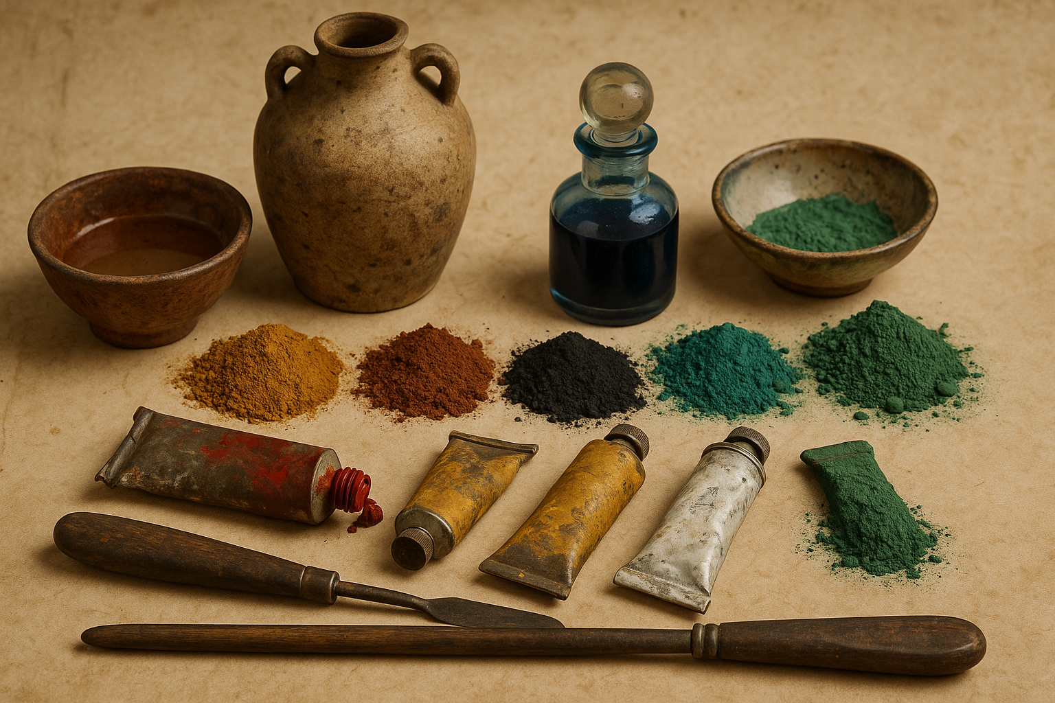 물감 제조의 역사 &ndash; 색으로 그려진 인류의 발자취