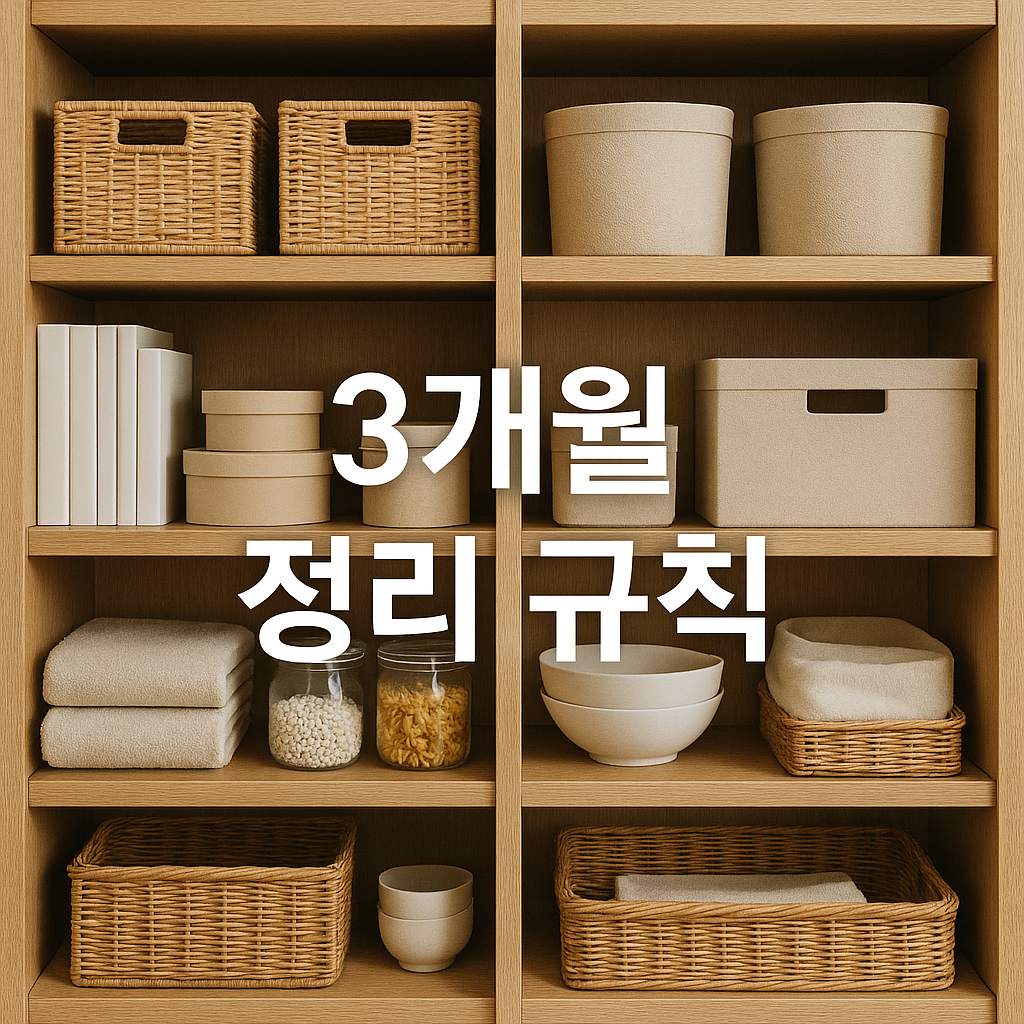 짐 버릴지 말지 고민 끝!📦 3개월 규칙으로 공간 넓히는 법