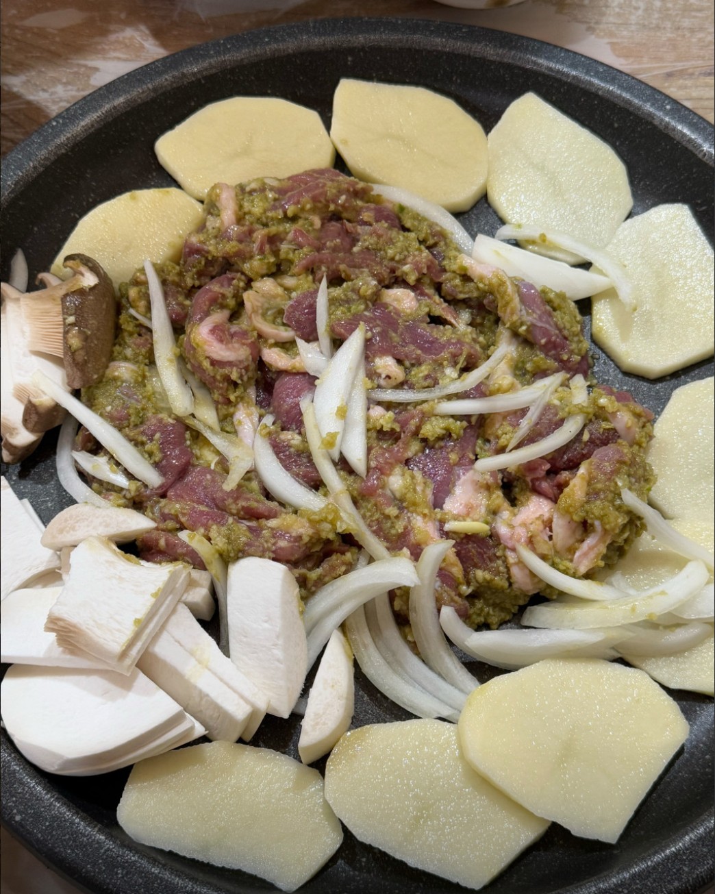 하동 여명가든 메뉴 이미지