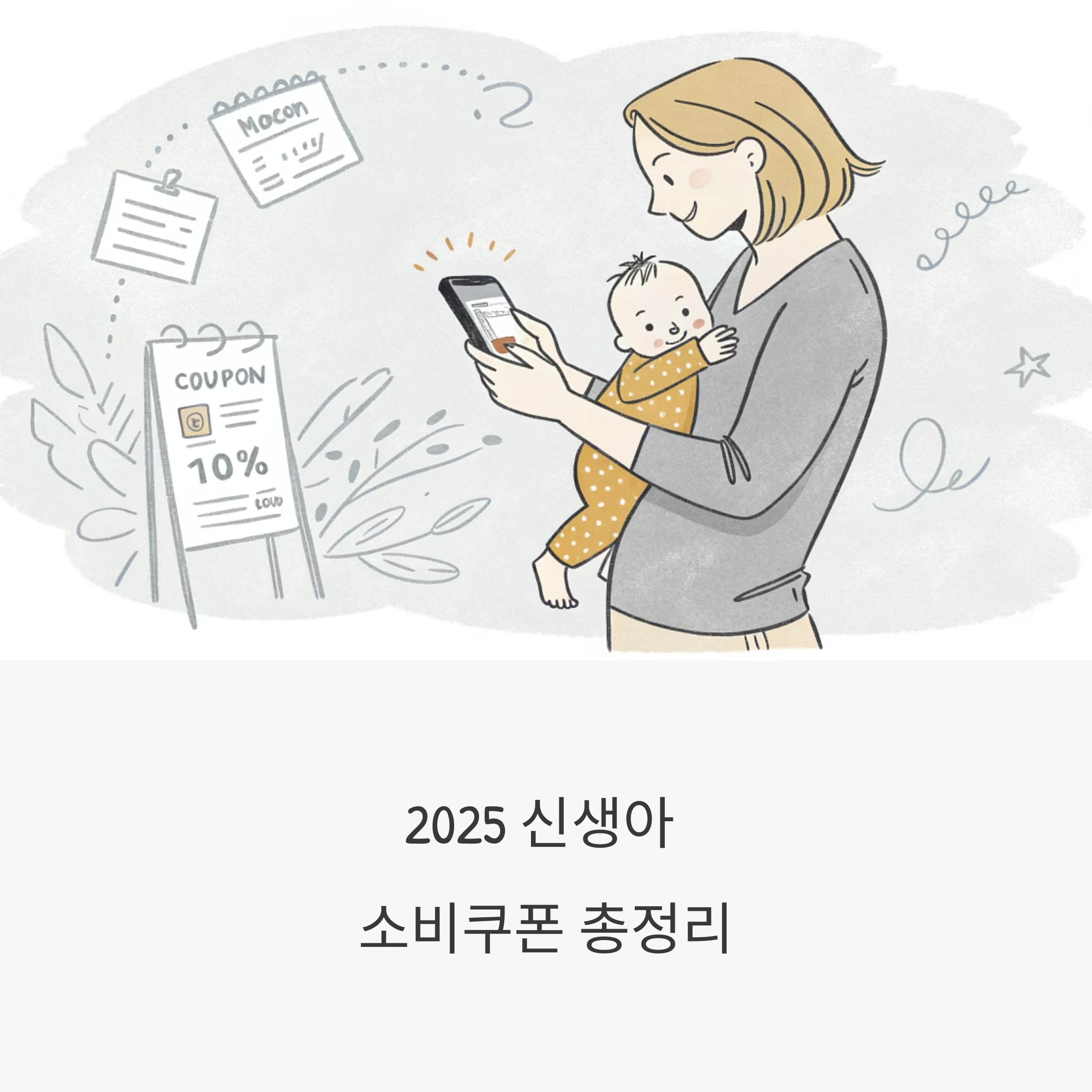 2025 신생아 소비쿠폰 지급, 꼭 챙겨야 할 모든 조건 정리