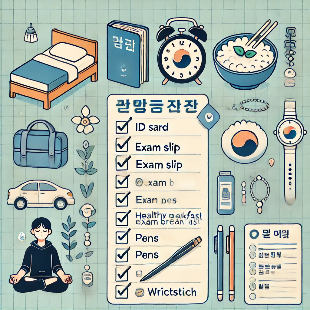 수능 시험 준비
