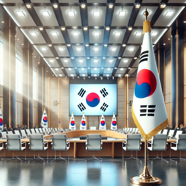 실내 태극기 다는 방법