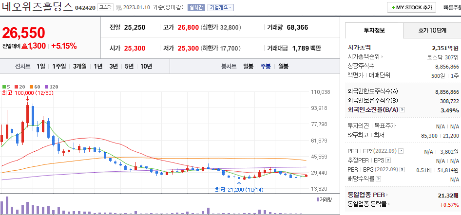 네오위즈홀딩스