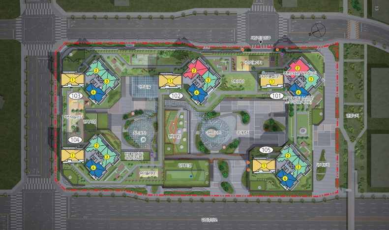 감일 푸르지오 마크베르 단지정보