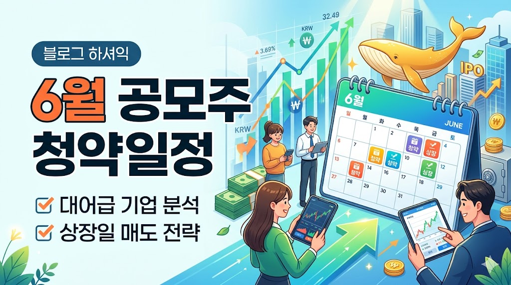 6월 공모주 청약일정