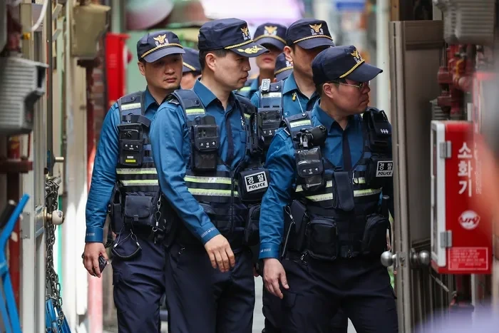 경찰 직급체계, 계급표, 형사 계급 경찰계급도
