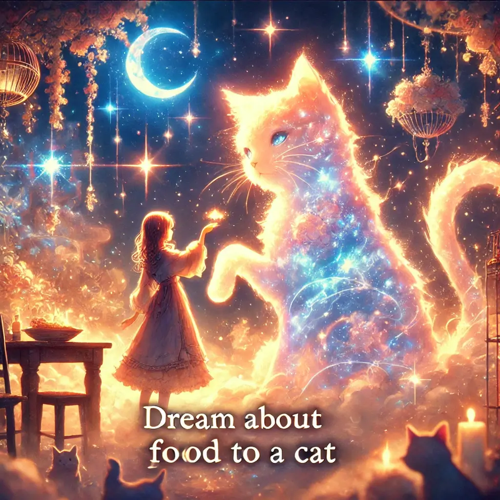 고양이 밥 주는 꿈 해몽