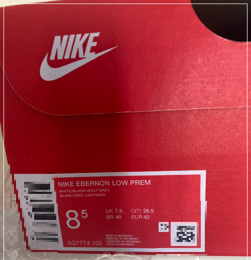 NIKE ebernon low prem
