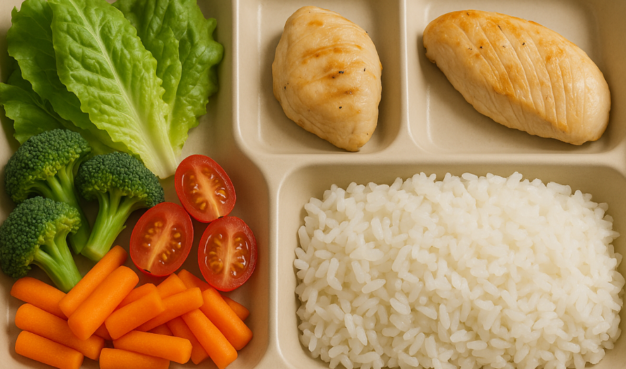 식사를 위한 음식