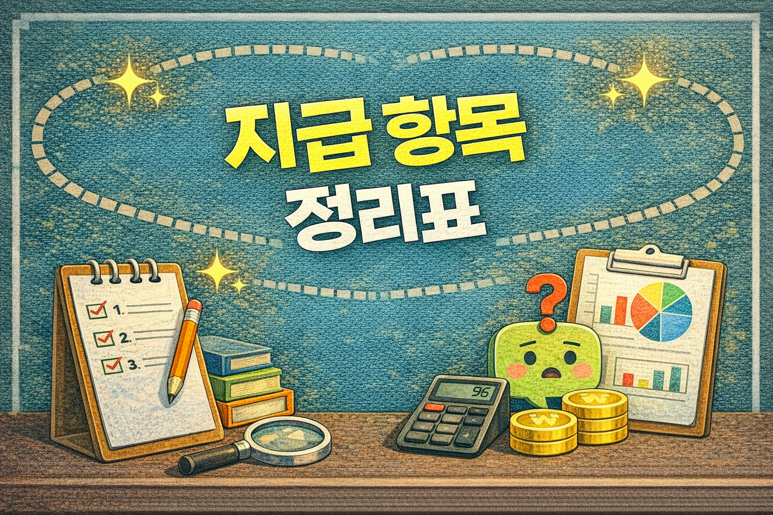 한눈에 보는 &ldquo;지급 항목&rdquo; 정리표