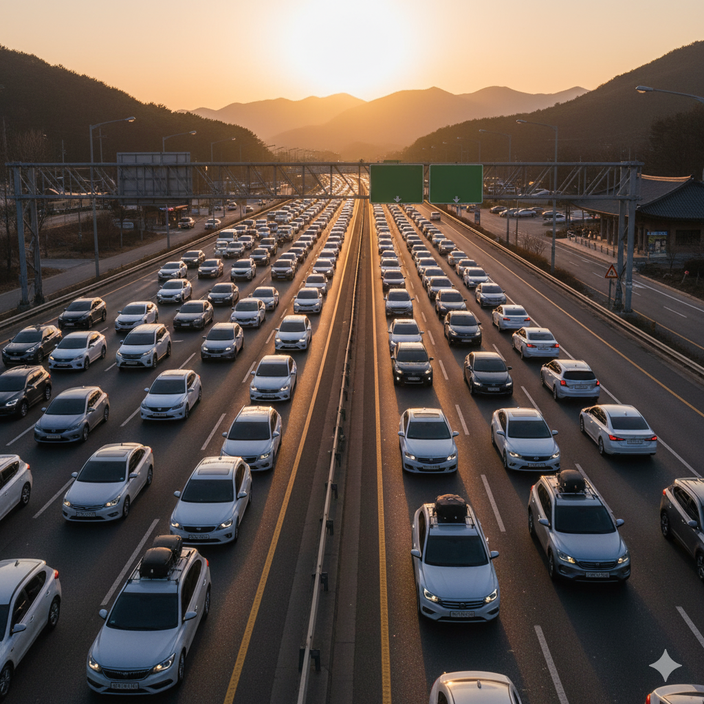 추석 귀성길 정체 예상 2025