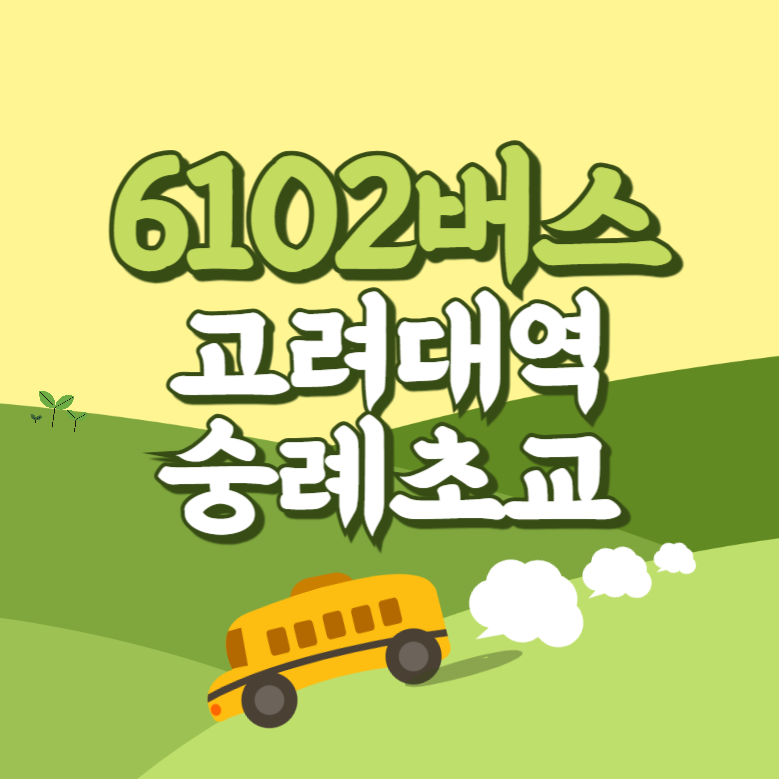 고려대역.숭례초교에서 인천공항 리무진 공항버스(6102번) 썸네일